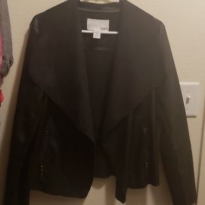 Flyaway Bar III faux leather jacket